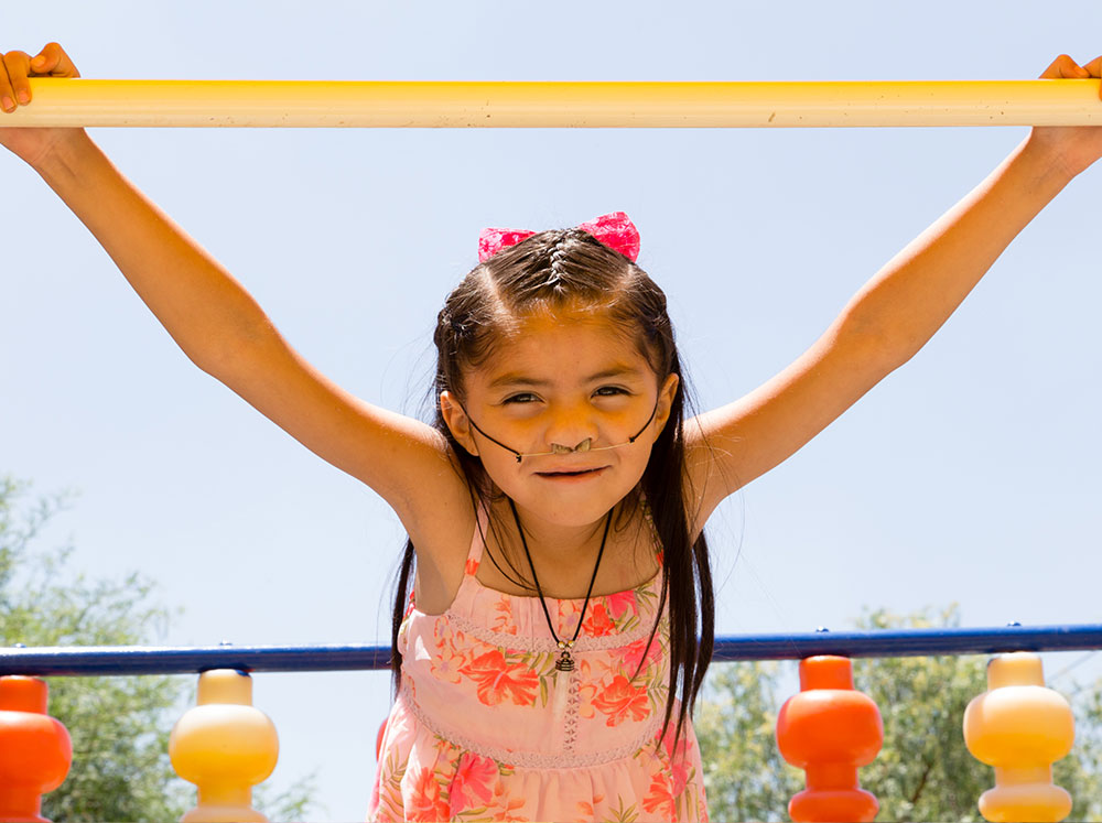 barbara at playground