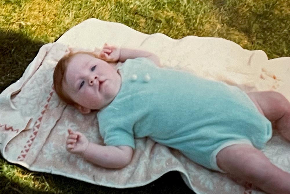 Gyln as a baby