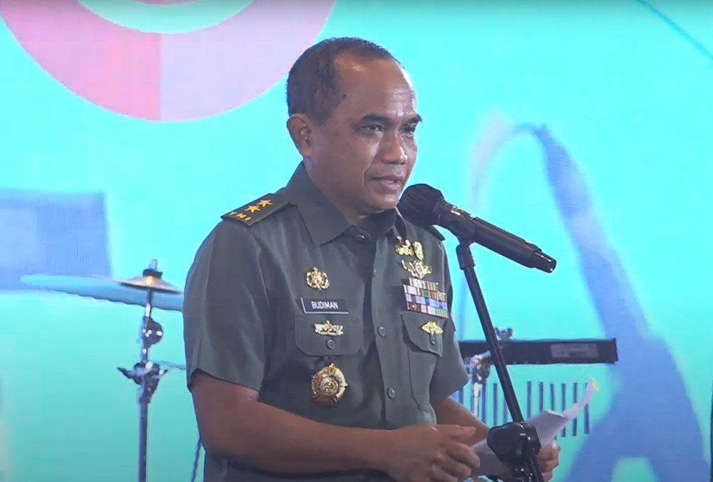 Major General Dr Budiman, the Chief of Indonesia Military Health Center
