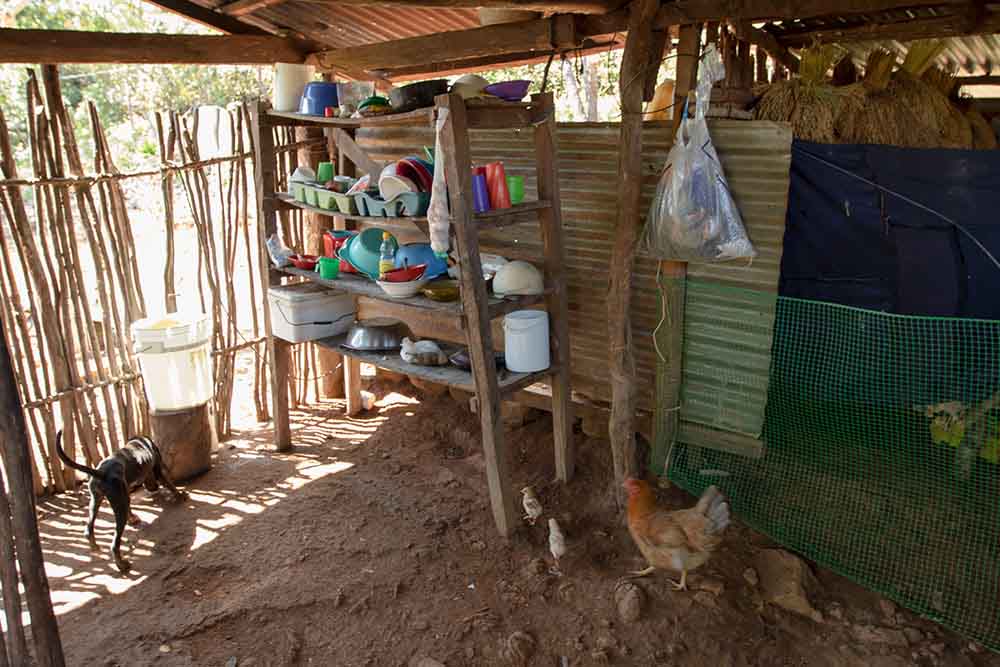 Fidel's family's home