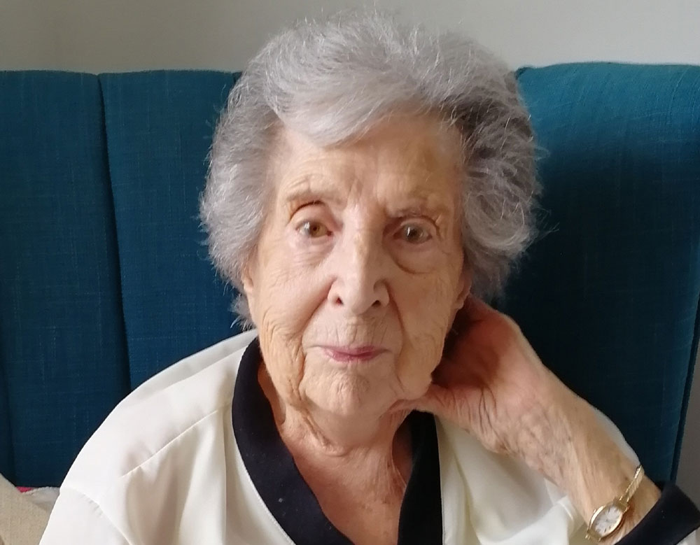 Mamie at 97