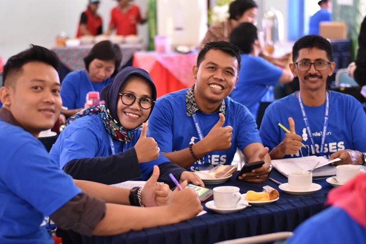 Nurse training saves lives event in Indonesia
