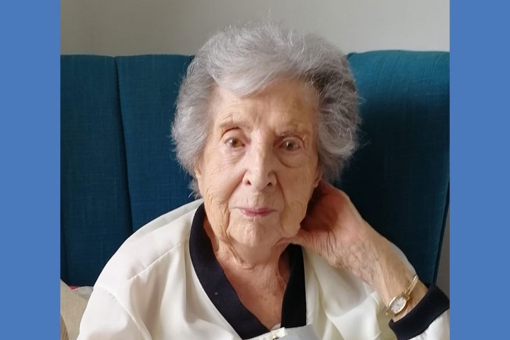 Mamie at 97