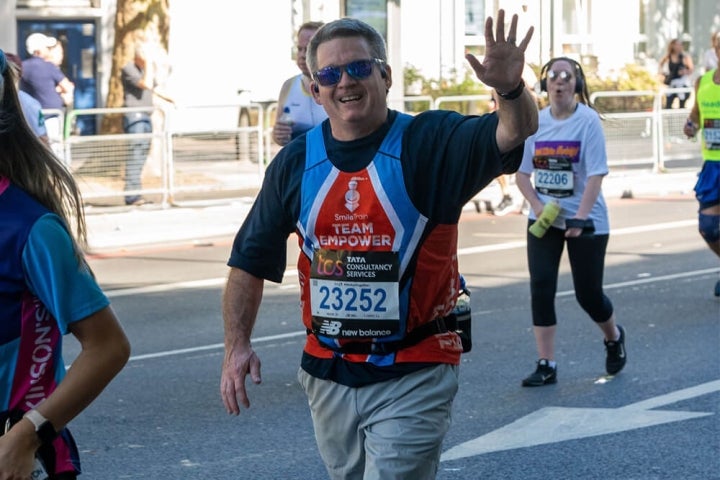 Team EMPOWER marathon runner participant