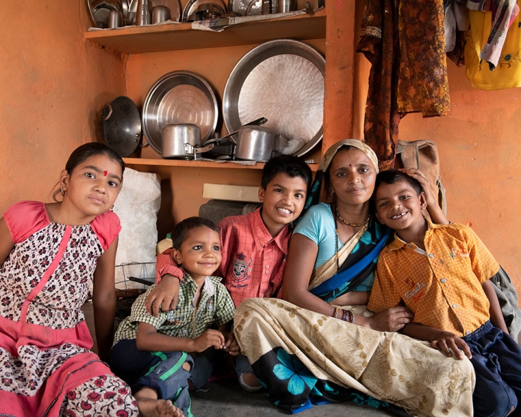 rajesh with family