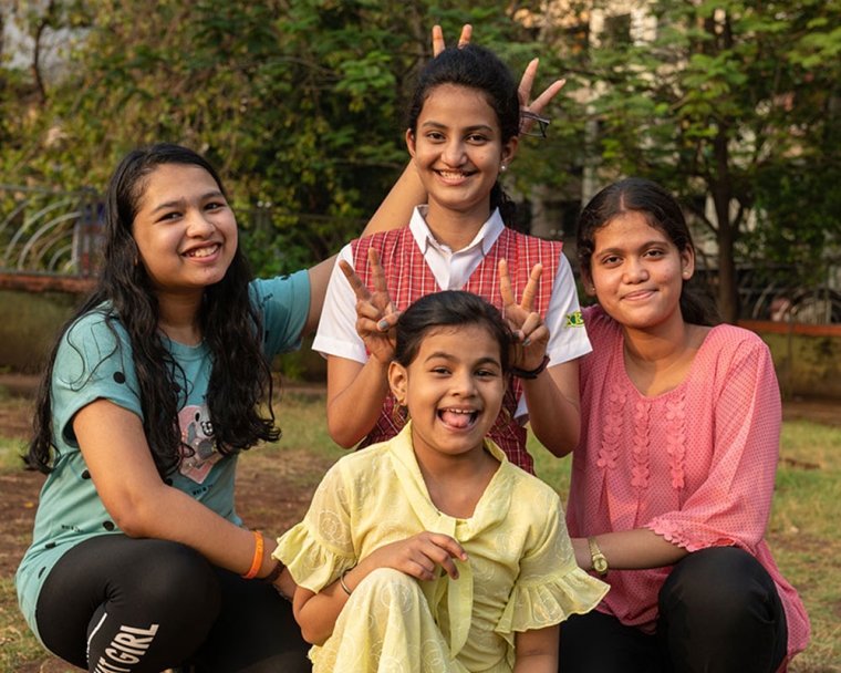 Bhargavi with her family