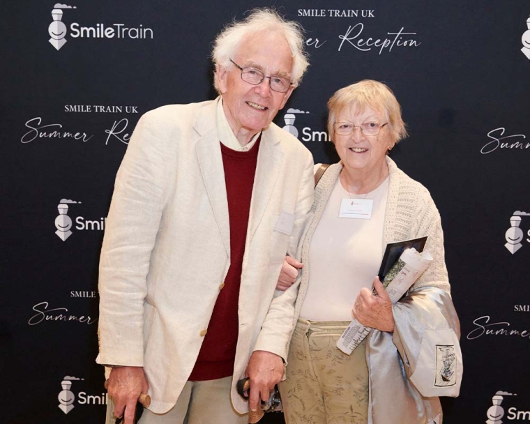 Celebrities at Smile Train UK's summer reception