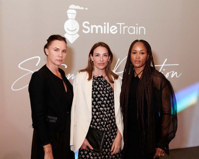 Celebrities at Smile Train UK's summer reception